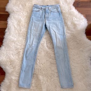 Levi 501s, Light denim, W26 L32